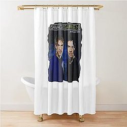 Mens Womens Bowersj Savage Garden Affirmation Funny Fans Shower Curtain