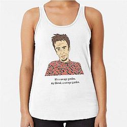 Super Hans - Savage Garden Racerback Tank Top