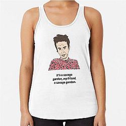 SUPER HANS - SAVAGE GARDEN Racerback Tank Top
