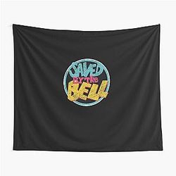 Saved by the Bell 90s Party Distressed Vintage Retro Tapestry