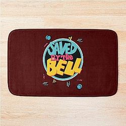 Saved by the Bell TV Sitcom 90s Pattern Memphis Vapourwave Bath Mat