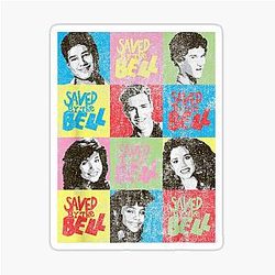 Saved by the Bell Block Sticker