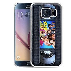 Saved by the Bell Cassette for Samsung S6 White Case