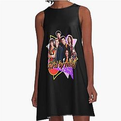 Saved By The Bell 90s Kid Fan A-Line Dress