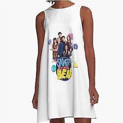 Saved By The Bell Vintage Design A-Line Dress