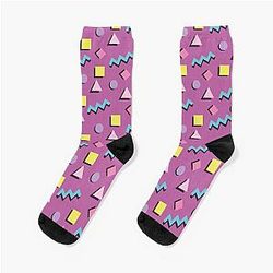 80s Retro Zack Morris Socks