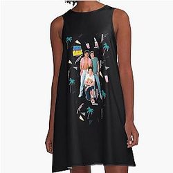 Saved by the Bell A-Line Dress