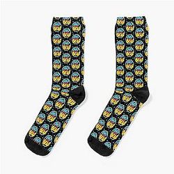 Saved by the Bell TV Sitcom 90s Party Pattern Memphis Socks
