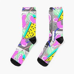 80s Saved by the Bell Socks