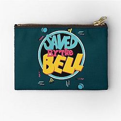 Saved by the Bell TV Sitcom 90s Party Memphis Vapourwave Zipper Pouch