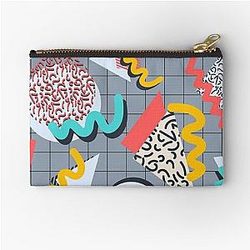 90s Theme Saved By The Bell Inspired Zipper Pouch