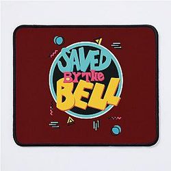 Saved by the Bell TV Sitcom 90s Party Pattern Memphis Vapourwave Mouse Pad