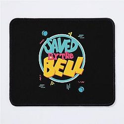 Saved by the Bell TV Sitcom Party Pattern Memphis Vapourwave Mouse Pad