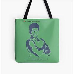 Saved by A.C. Slater is now single All Over Print Tote Bag