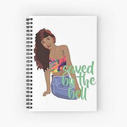 Saved By the Bell Kelly Kapowski Spiral Notebook