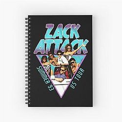 Saved by the Bell Zack Attack US Tour Summer 1993 Notebook