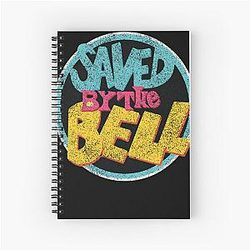 Saved by the Bell 90s Vintage retro Spiral Notebook