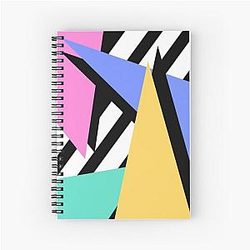 Saved by the 90's Theme Spiral Notebook