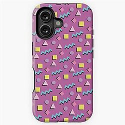 80's Print Saved By The Bell Retro iPhone Tough Case