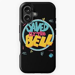 Saved by the Bell TV Sitcom 90s Pattern Memphis Vapourwave i iPhone Case