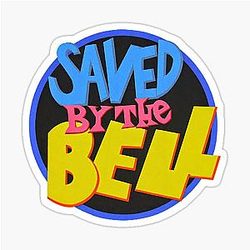 Saved by the Bell 90s Sticker
