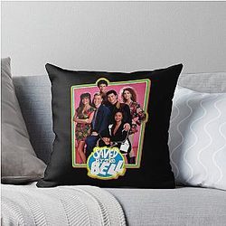 Saved by The Bell Cast Throw Pillow