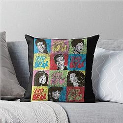Saved By The Bell Block With Face Throw Pillow