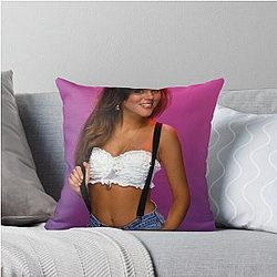 Kelly Kapowski Saved By The Bell 90s Shirt Throw Pillow