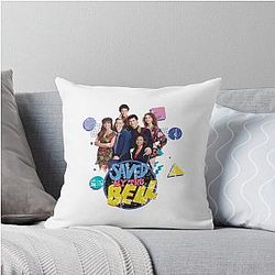 Saved by the Bell Vintage Design Throw Pillow
