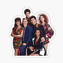 The Saved by the Bell Crew Sticker