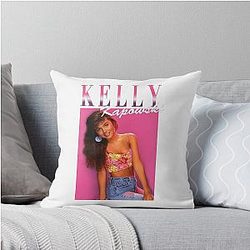 Kelly Kapowski Saved By The Bell Throw Pillow