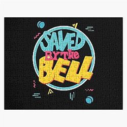 Saved by the Bell TV Sitcom 90s Geometric Memphis Vapourwave Jigsaw Puzzle