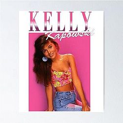 Kelly Kapowski - Saved by the Bell Poster