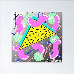 80s Saved By the Bell Poster