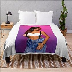 Sexy Girl Saved by the Bell Kelly Throw Blanket