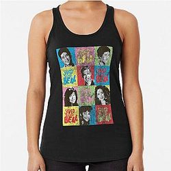 Saved By The Bell Blocks With Racerback Tank Top