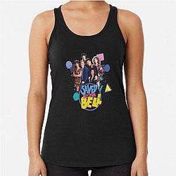 Saved by the bell vintage racerback tank top