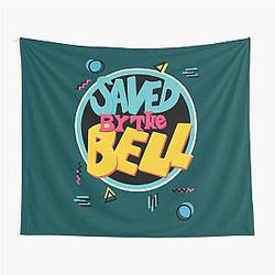 Saved by the Bell TV Sitcom 90s Party Pattern Memphis Vapourwave Tapestry
