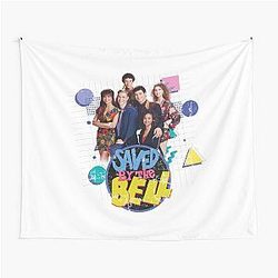 Saved by the bell vintage design tapestry
