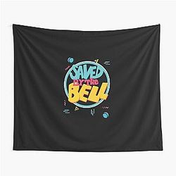 Saved by the Bell TV Sitcom 90s Pattern Memphis Vapourwave Wall Tapestry