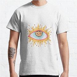 Radiate Positivity Eye Tumblr TikTok Girl Aaesthetic  Classic T-Shirt RB0801