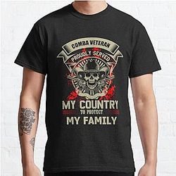 My Country To Protect My Family Classic T-Shirt RB0701