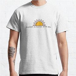 Sunset is better with you Classic T-Shirt RB0801