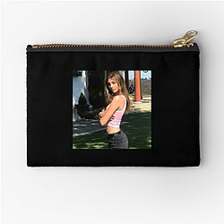 Hollywood Starlet Scarlet Rose Stallone Zipper Pouches