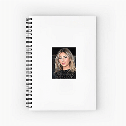 Style Icon Scarlet Rose Stallone Notebook