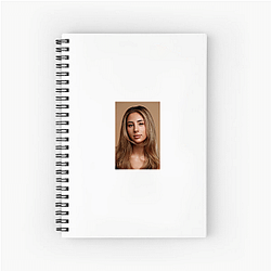 Legendary Actress Scarlet Rose Stallone Notebook