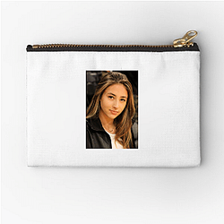 Silver Screen Goddess Scarlet Rose Stallone Zipper Pouches