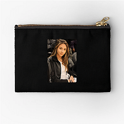 Glamorous Diva Scarlet Rose Stallone Zipper Pouches