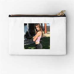 Hollywood Starlet Scarlet Rose Stallone Zipper Pouches