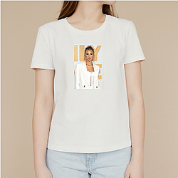 Screen Siren Scarlet Rose Stallone T-Shirts